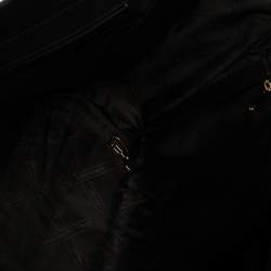 Longchamp Black/Multicolor Leather and Suede Medium Penelope Arty Tote
