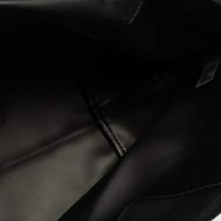 Pre Owned Longchamp Black Nylon and Leather Small Le Pliage Tote