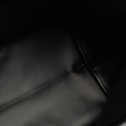 Pre Owned Longchamp Black Nylon and Leather Small Le Pliage Tote