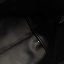 Pre Owned Longchamp Black Nylon and Leather Small Le Pliage Tote