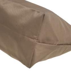 Pre Owned Longchamp Beige Nylon Mini Le Pliage Tote