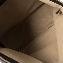 Pre Owned Longchamp Black Leather Tote