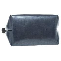 Pre Owned Longchamp Blue PVC Mini Le Pliage Tote