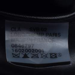 Pre Owned Longchamp Black Nylon and Leather Small Le Pliage Tote