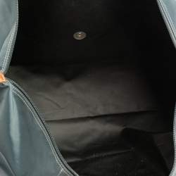 Longchamp Blue Nylon Large Le Pliage Travel Bag