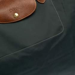 Longchamp Blue Nylon Large Le Pliage Travel Bag