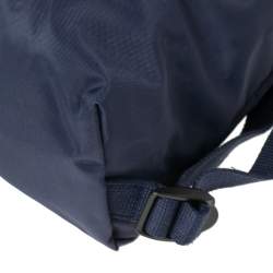 Pre Owned Longchamp Navy Blue Nylon Le Pliage Backpack