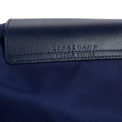 Longchamp Blue Nylon Le Pliage Tote