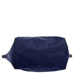 Longchamp Blue Nylon Le Pliage Tote