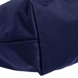 Longchamp Blue Nylon Le Pliage Tote