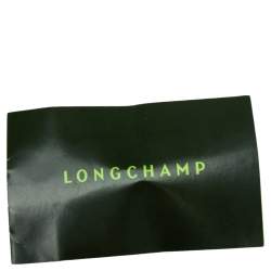 Longchamp Khaki Brown Nylon and Leather Small Le Pliage Tote