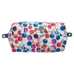 Pre Owned Longchamp Multicolor Nylon And Leather Le Pliage Neo Fantaisie Tote