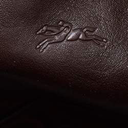 Pre Owned Longchamp Blue Leather Massai Tote