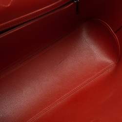 Pre Owned Longchamp Black Leather Roseau Tote