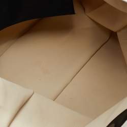 Longchamp Off White Canvas Ceci est un It Bag Tote 