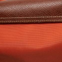 Longchamp Nylon and Leather Le Pliage Tote