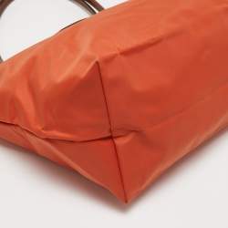 Longchamp Nylon and Leather Le Pliage Tote