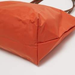 Longchamp Nylon and Leather Le Pliage Tote