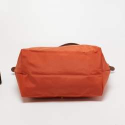 Longchamp Nylon and Leather Le Pliage Tote