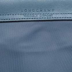 Pre Owned Longchamp Grey Nylon Le Pliage Tote