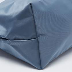 Pre Owned Longchamp Grey Nylon Le Pliage Tote