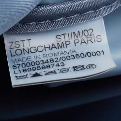Pre Owned Longchamp Grey Nylon Le Pliage Tote