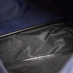 Pre Owned Longchamp Navy Blue Nylon Le Pliage Hobo
