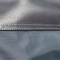 Pre Owned Longchamp Navy Blue Nylon and Leather Expandable Le Pliage Tote