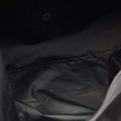 Longchamp Black Nylon and Leather Expandable Le Pliage Tote