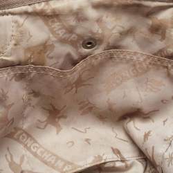 Longchamp Brown Leather Le Pliage Cuir Tote