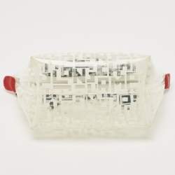 Longchamp Tri Color PVC and Leather Nano LGP Le Pliage Tote