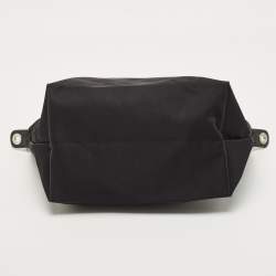 Pre Owned Longchamp Black Nylon Small Le Pliage Tote