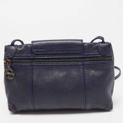 Pre Owned Longchamp Navy Blue Le Pliage Xtra Crossbody Bag