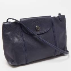 Pre Owned Longchamp Navy Blue Le Pliage Xtra Crossbody Bag