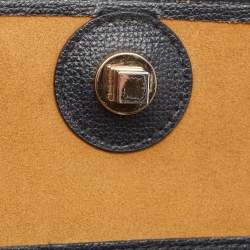 Longchamp Midnight Blue Leather Shop It Tote