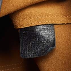 Longchamp Midnight Blue Leather Shop It Tote