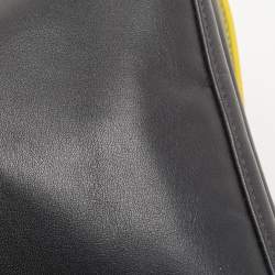 Pre Owned Longchamp Black Leather Crossbody Bag