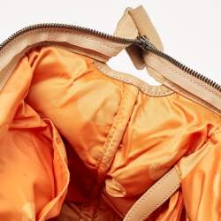 Pre Owned Longchamp Tan Leather Legende Satchel