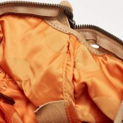 Pre Owned Longchamp Tan Leather Legende Satchel