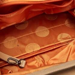 Pre Owned Longchamp Tan Leather Legende Satchel