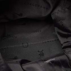 Pre Owned Longchamp Black Nylon Le Pliage Neo Bucket Shoulder Bag