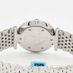 Pre Owned Longines Sunray Blue Stainless Steel Diamond La Grande Classique De Longines L4.512.4.97.6 Women's Wristwatch 29 mm