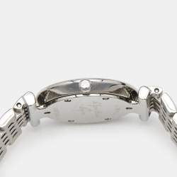 Pre Owned Longines White Dial Stainless Steel La Grande Classique De Longines L42094116 Women's Wristwatch 24 mm