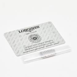 Pre Owned Longines White Dial Stainless Steel La Grande Classique De Longines L42094116 Women's Wristwatch 24 mm