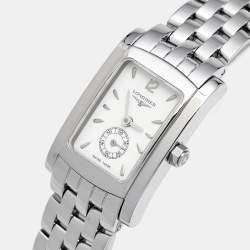 Pre Owned Longines White Stainless Steel Dolce Vita L5.155.4.16.6 Women's Wristwatch 19.80 mm