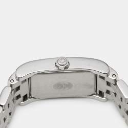 Pre Owned Longines White Stainless Steel Dolce Vita L5.155.4.16.6 Women's Wristwatch 19.80 mm