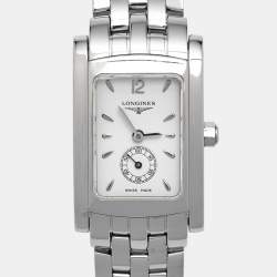 Pre Owned Longines White Stainless Steel Dolce Vita L5.155.4.16.6 Women's Wristwatch 19.80 mm