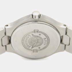 Pre Owned Longines  Conquest Quartz Silver Stainless Steel Women's Wristwatch 25 mm