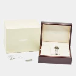 Pre Owned ساعة يد نسائية لونجين لا جراند كلاسيك دي لونجين L4.209.4.51.6 ستانلس ستيل ميناء أسود 24 مم