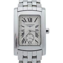 Pre Owned Longines Silver Stainless Steel Dolce Vita L51554716 Women’s Wristwatch 20 mm